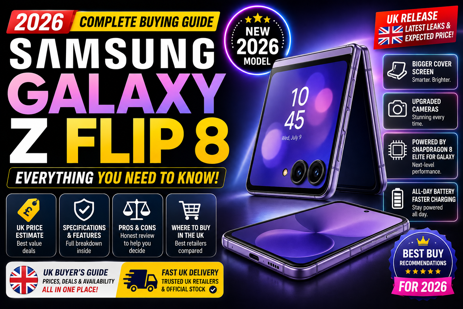 Should You Buy the Samsung Galaxy Z Flip 8? Complete UK Buying Guide 2026