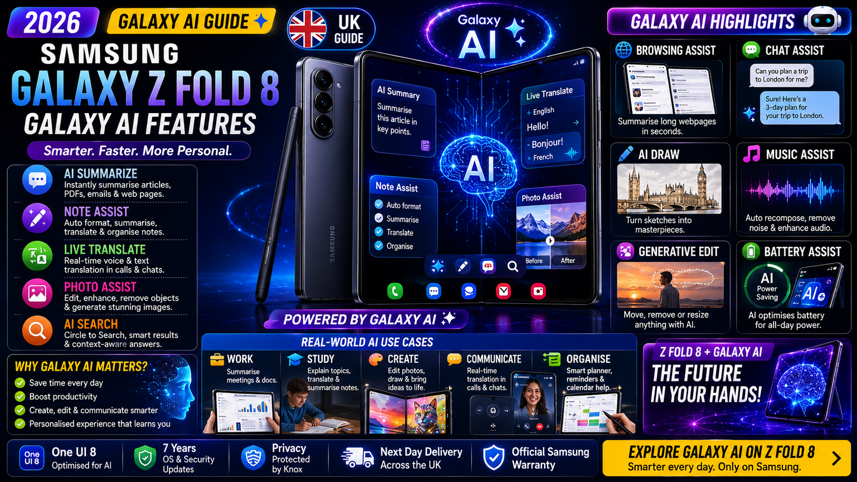 Samsung Galaxy Z Fold 8 Galaxy AI 3.0 Features: What Can They Actually Do?