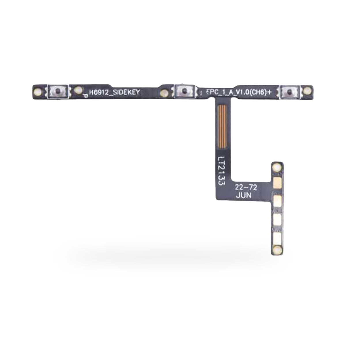 Tecno Camon 18T Power and Volume Button Flex Cable Replacement