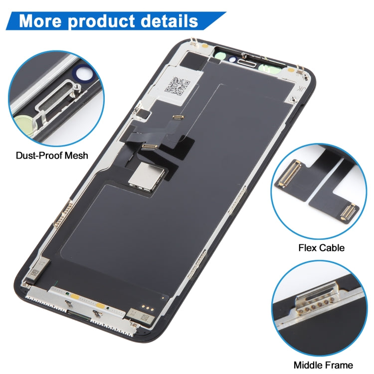 JK inell Material LCD Screen For iPhone XS Max, For iPhone 11 Pro(JK inell), For iPhone 11 Pro Max(JK inell), For iPhone 12 / 12 Pro(JK inell) – view 3