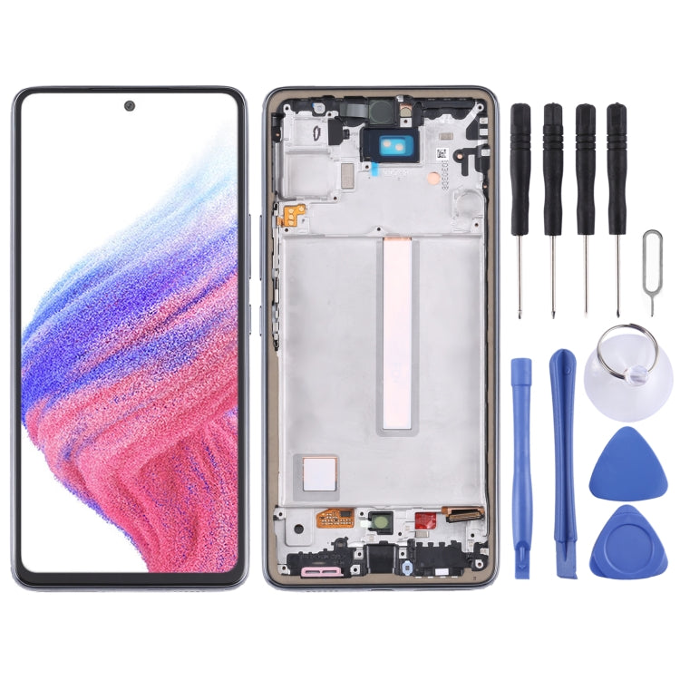 LCD Screen and Digitizer Full Assembly with Frame, For Samsung Galaxy A73 5G SM-A736B, For Samsung Galaxy A53 5G SM-A536B, For Samsung Galaxy A13 5G SM-A136U, For Samsung Galaxy A12 Nacho, For Samsung Galaxy A23 SM-A235F