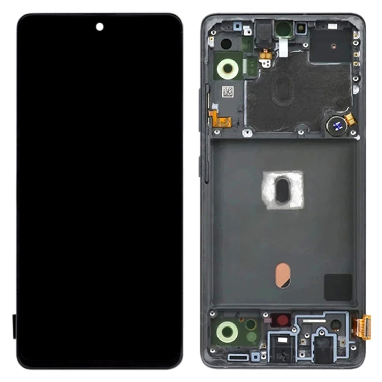 For Samsung Galaxy A51 5G LCD Screen and Digitizer Full Assembly with Frame
