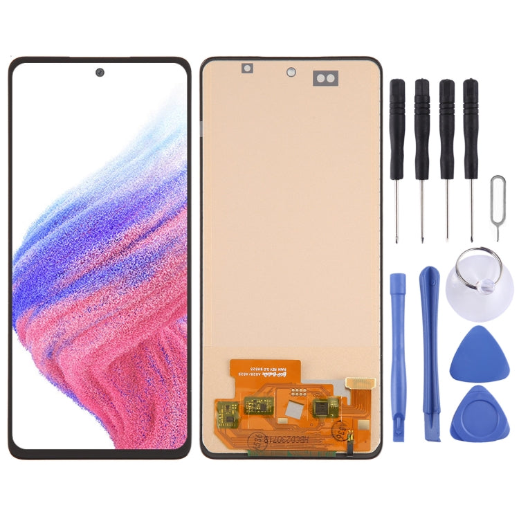 For Samsung Galaxy A73 5G SM-A736B TFT LCD Screen Digitizer Full Assembly with Frame