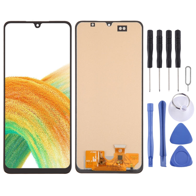 For Samsung Galaxy A73 5G SM-A736B TFT LCD Screen Digitizer Full Assembly with Frame