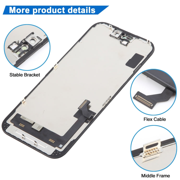iPhone 15 HD Incell LCD Screen Replacement Display Assembly Touch Digitizer Repair Part