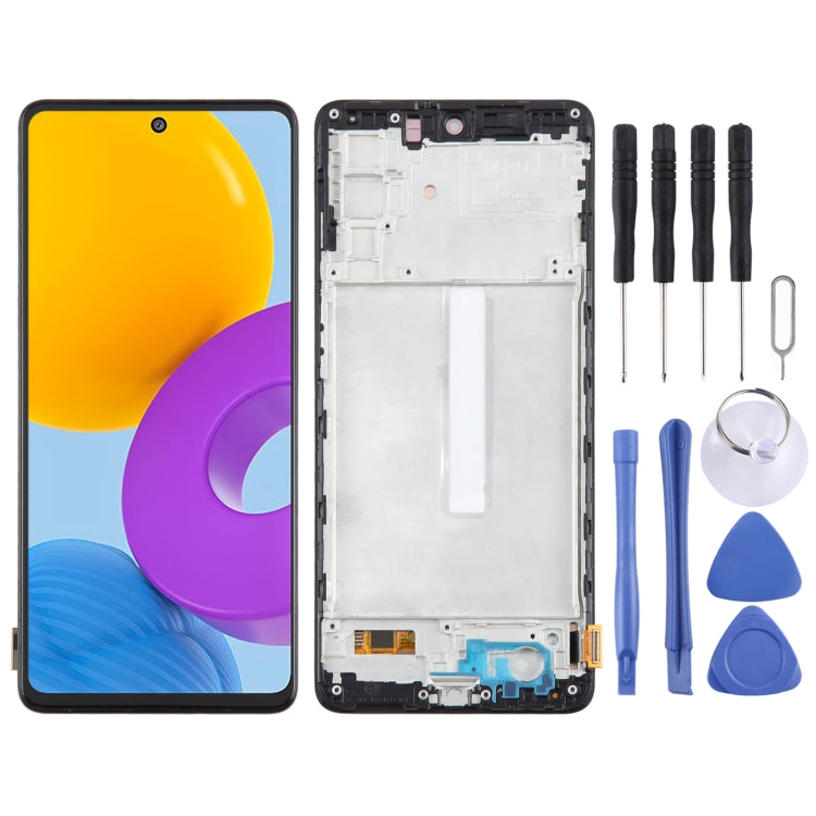 OLED LCD Screen Digitizer Full Assembly with Frame, For Samsung Galaxy A15 5G SM-A156B 6.43inch, For Samsung Galaxy A15 5G SM-A156B 6.36inch, For Samsung Galaxy A15 4G SM-A155F 6.36inch, For Samsung Galaxy A15 4G SM-A155F 6.43inch
