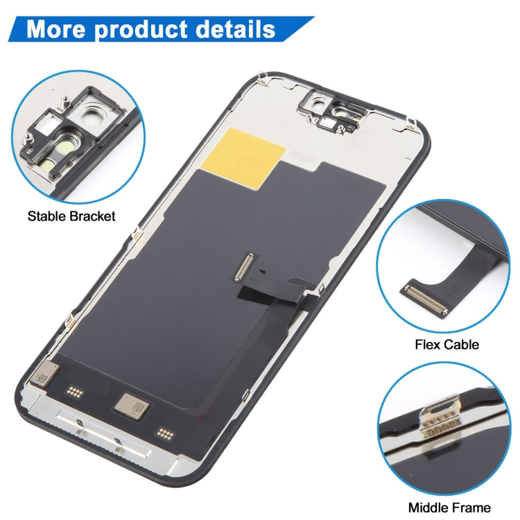 YK OLED LCD Screen, Remove IC Need Professional Repair, For iPhone 15 Pro(Incell), For iPhone 14 Pro(Incell) – view 3