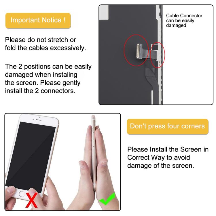 iPhone 12 Pro Max Soft OLED Screen Replacement Display Assembly Touch Digitizer Repair Part