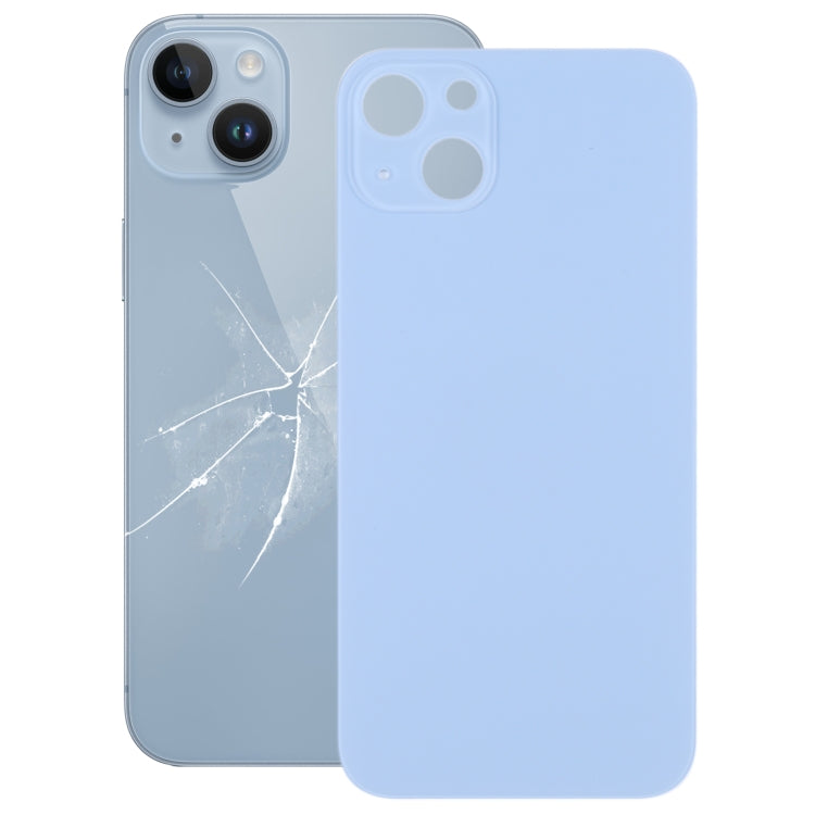 Easy Replacement Big Camera Hole Glass Back Battery Cover for iPhone 14, For iPhone 14(Easy Replacement), For iPhone 14(Not Disassemble)