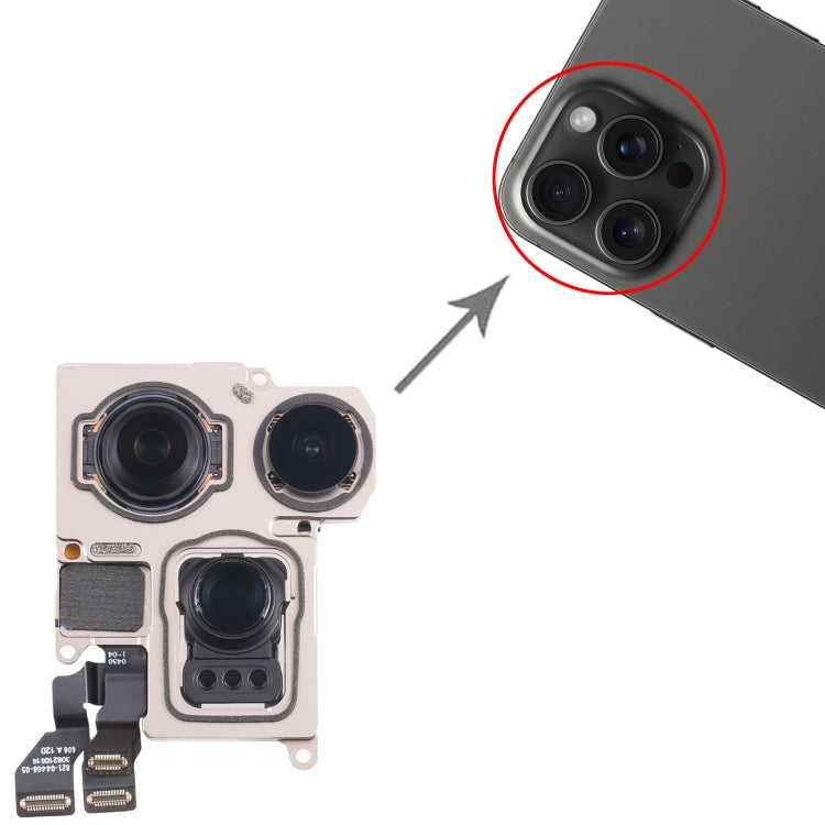 iPhone 15 Pro Max Rear Camera Replacement | Back Camera Module Repair Part