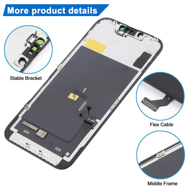 iPhone 16e HD Incell LCD Screen Replacement with Touch Digitizer Display Assembly