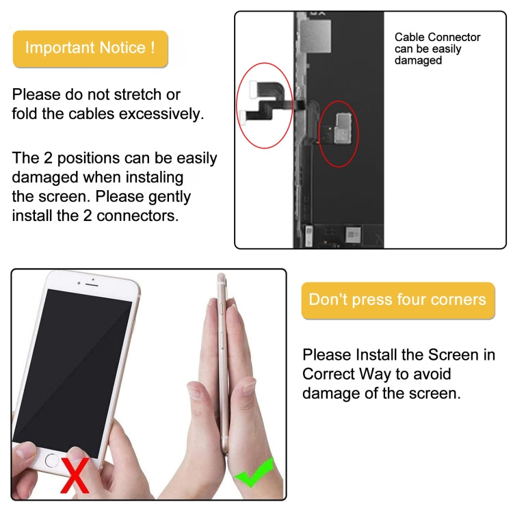 iPhone X OLED Screen Replacement Display Assembly Touch Screen Digitizer Repair Part