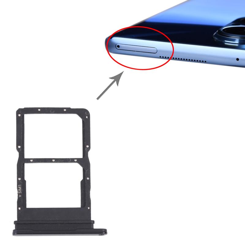Huawei Nova 9 SE Dual SIM Card Tray Replacement | JLN-LX1 | Black Silver – image 4