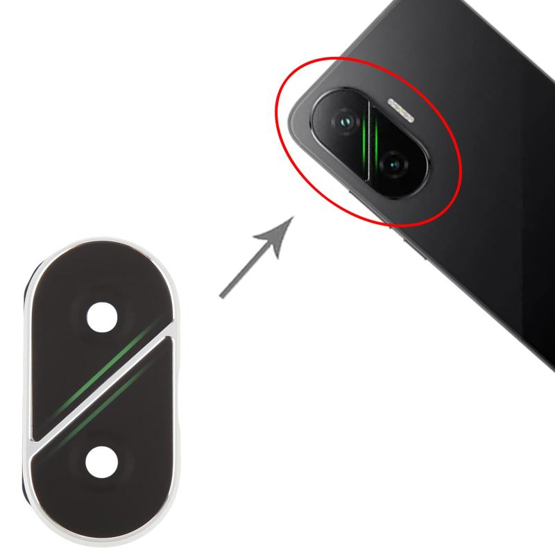 Xiaomi Poco F7 Rear Camera Glass Lens Cover Replacement | Black or Silver – image 8