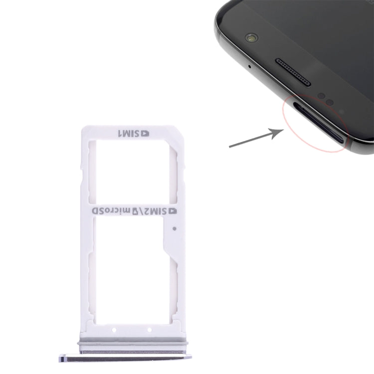 Samsung Galaxy S7 Dual SIM Card Tray / Micro SD Card Tray