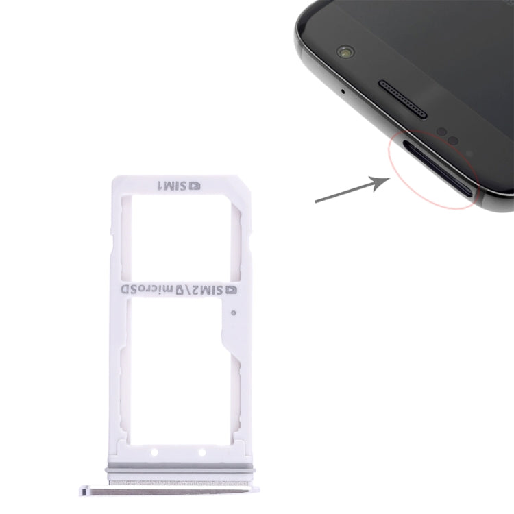 Samsung Galaxy S7 Dual SIM Card Tray / Micro SD Card Tray