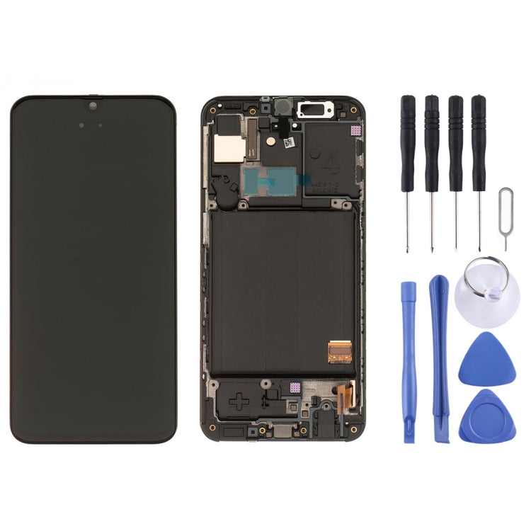 For Samsung Galaxy A40 LCD Screen and Digitizer Full Assembly with Frame