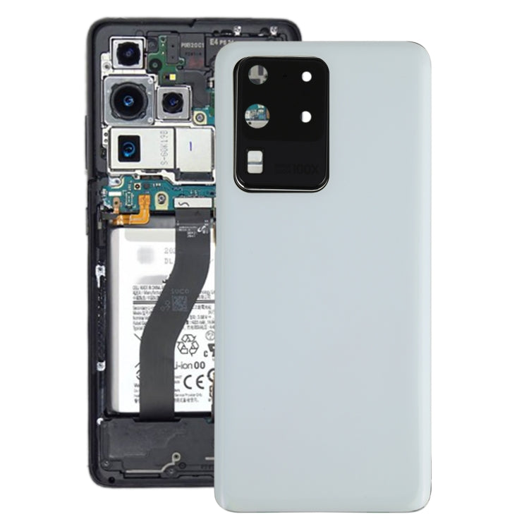 Samsung Galaxy S20 Ultra Battery Back Cover with Camera Lens Frame