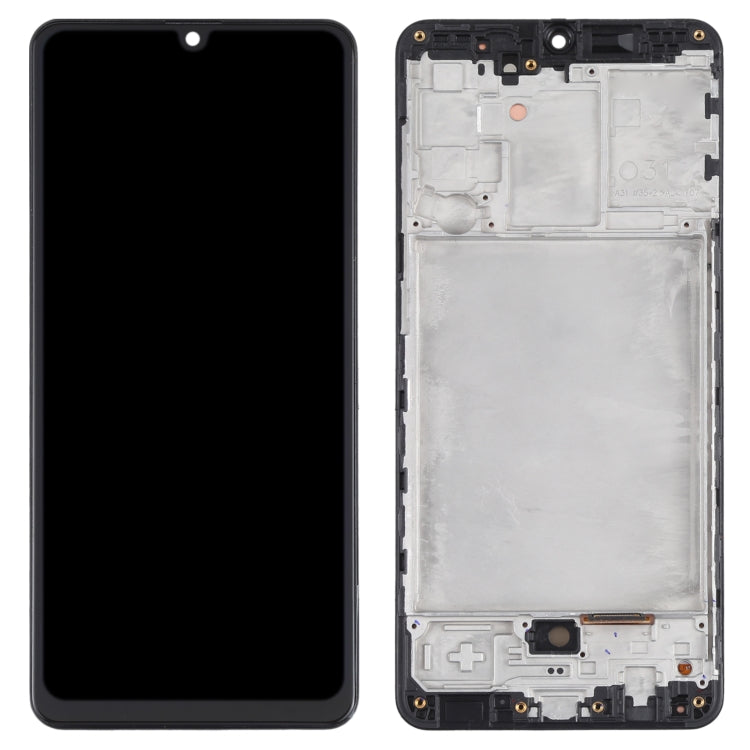 For Samsung Galaxy A31 LCD Screen and Digitizer Full Assembly with Frame