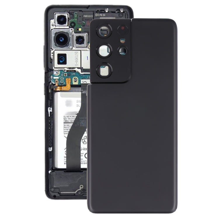 Samsung Galaxy S21 Ultra 5G Back Glass Cover with Camera Lens Frame | Housing Replacement Repair Part