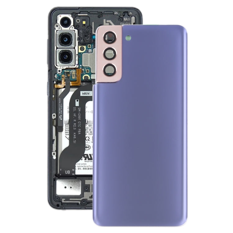 Samsung Galaxy S21+ 5G Battery Back Cover with Camera Lens Frame