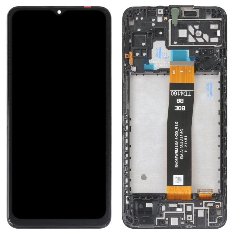 For Samsung Galaxy A04s LCD Screen Digitizer Full Assembly with Frame