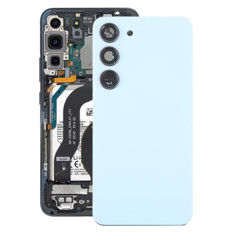 Samsung Galaxy S23 SM-S911B Back Cover with Camera Lens Frame | Back Glass Replacement Repair Part