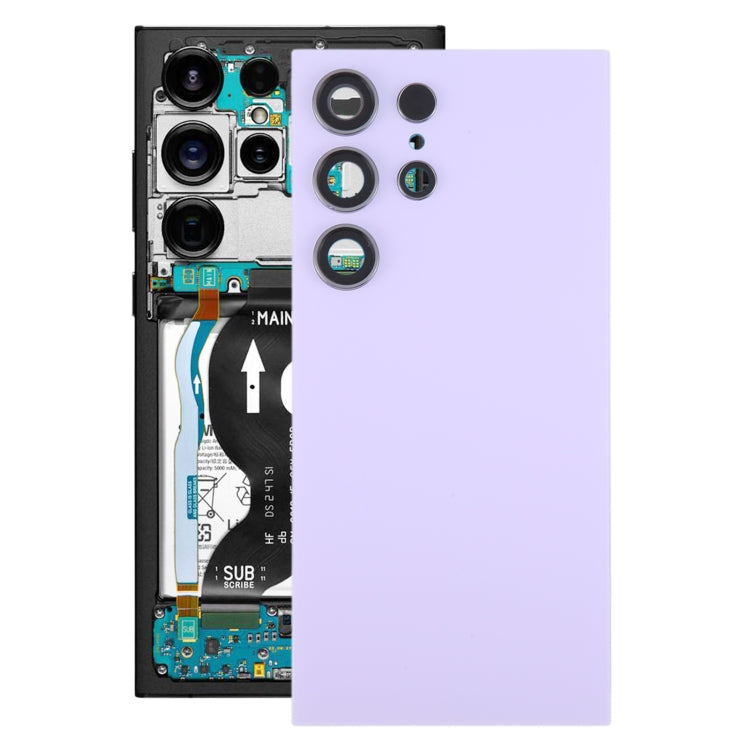 Samsung Galaxy S24 Ultra SM-S928B Back Cover with Camera Lens Frame | OEM Rear Glass Replacement Housing