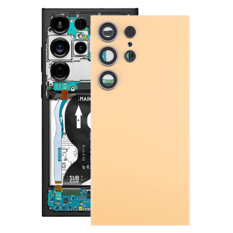 Samsung Galaxy S24 Ultra SM-S928B Back Cover with Camera Lens Frame | OEM Rear Glass Replacement Housing