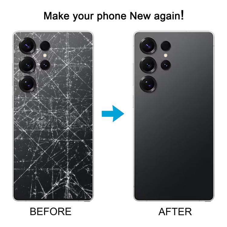 Samsung Galaxy S25 Ultra SM-S938 Back Cover with Camera Lens Frame | OEM Battery Back Glass Replacement