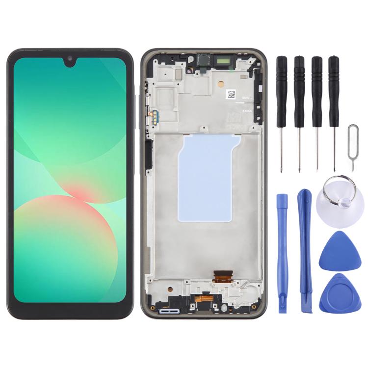 Samsung Galaxy A26 SM-A266B 6.46" OLED Screen Replacement with Frame | UK Stock