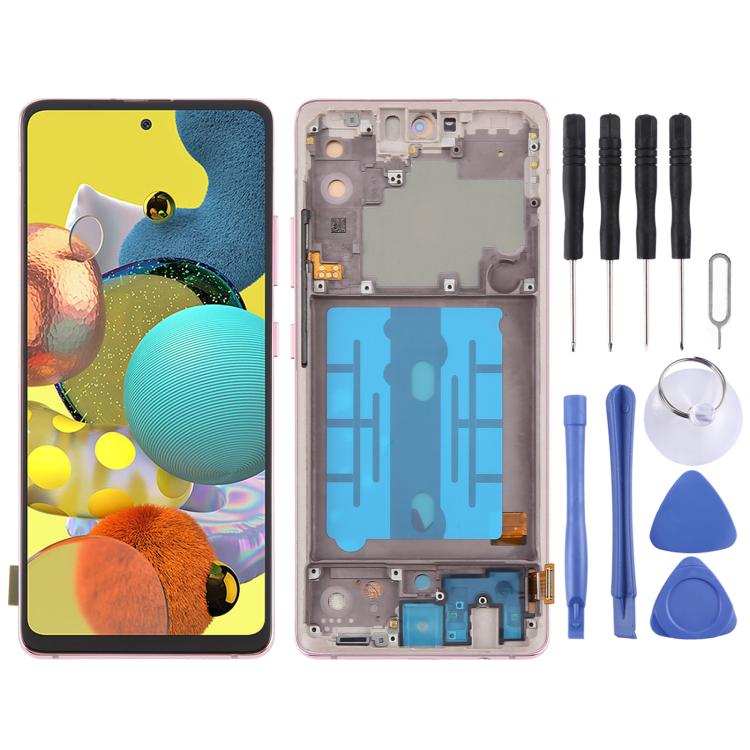 Samsung Galaxy A51 5G SM-A516 6.43" OLED Screen Replacement with Frame | UK Stock