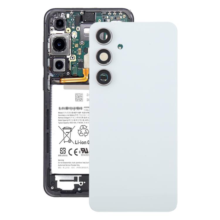 Samsung Galaxy S24 FE Back Cover with Camera Lens Frame | Rear Glass Housing Replacement