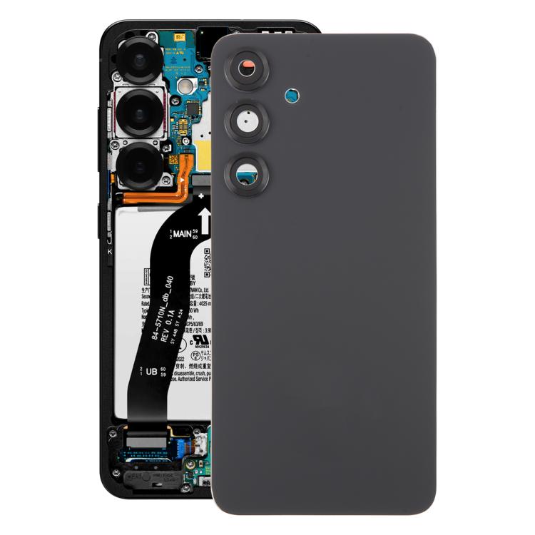 Samsung Galaxy S25+ SM-S936B Back Cover with Camera Lens Frame | Rear Glass Housing Replacement