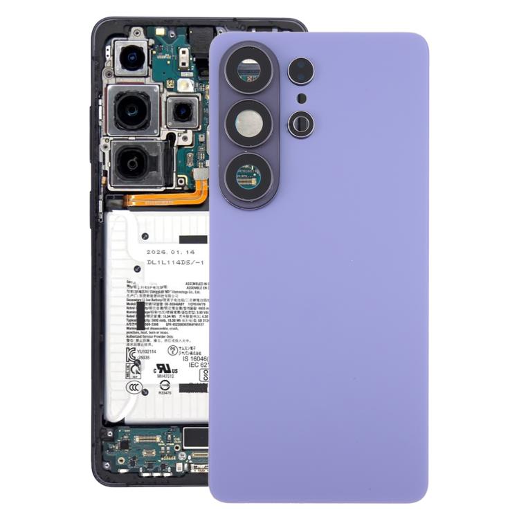 Samsung Galaxy S26 Ultra SM-S948B Battery Back Cover with Camera Lens Frame | OEM Rear Glass Replacement