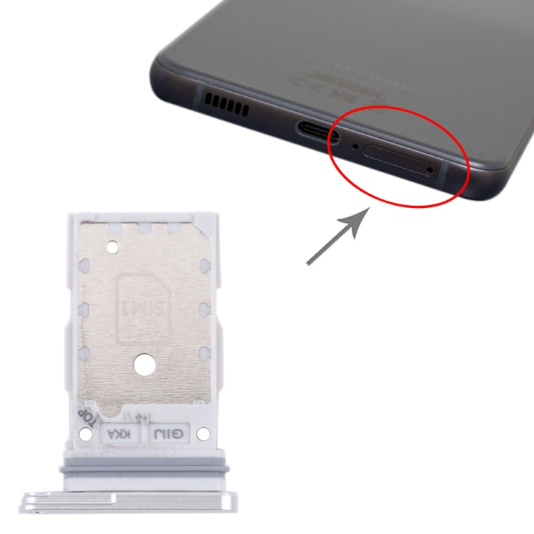 Samsung Galaxy S21 FE 5G SM-G990B Dual SIM Card Tray