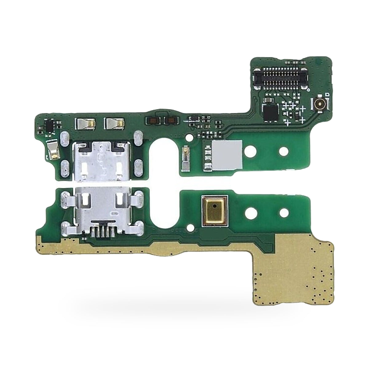 Huawei Honor 6A PCB Module Charging Port Flex Replacement - new OEM standard charging port on white background