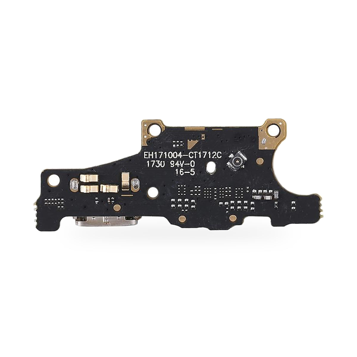 Huawei Mate 10 Charging Port Flex Replacement - new OEM standard charging port on white background