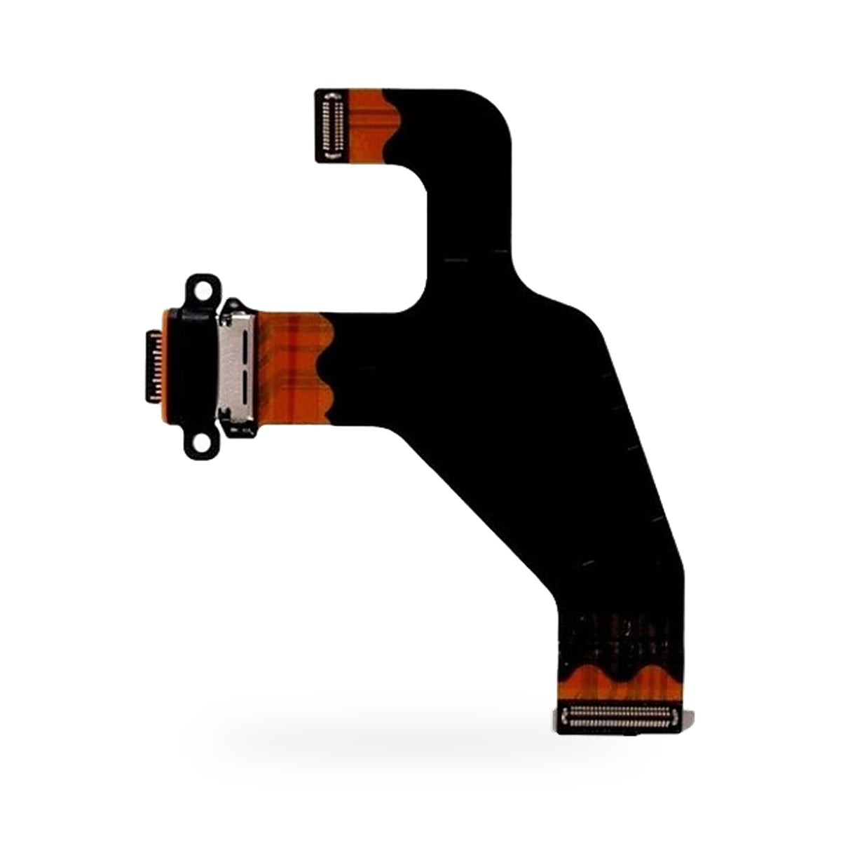 Huawei Mate 30 Pro Charging Port Flex Replacement - new OEM standard charging port on white background