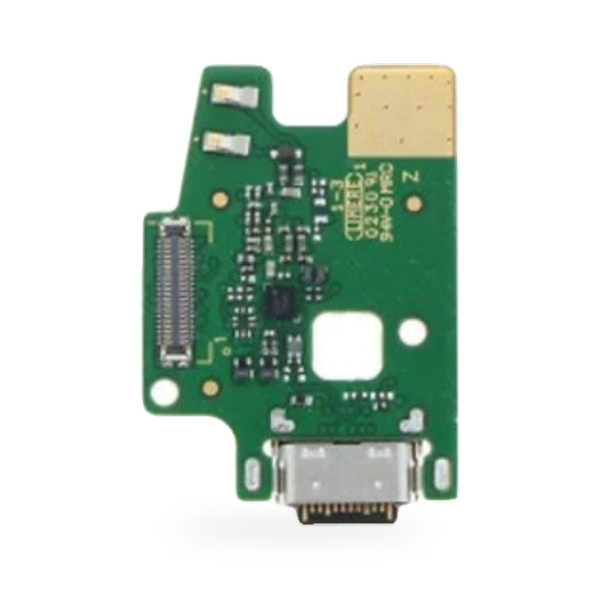 Huawei Mediapad M5 Pro 10.8" Charging Port Flex Replacement - new OEM standard charging port on white background