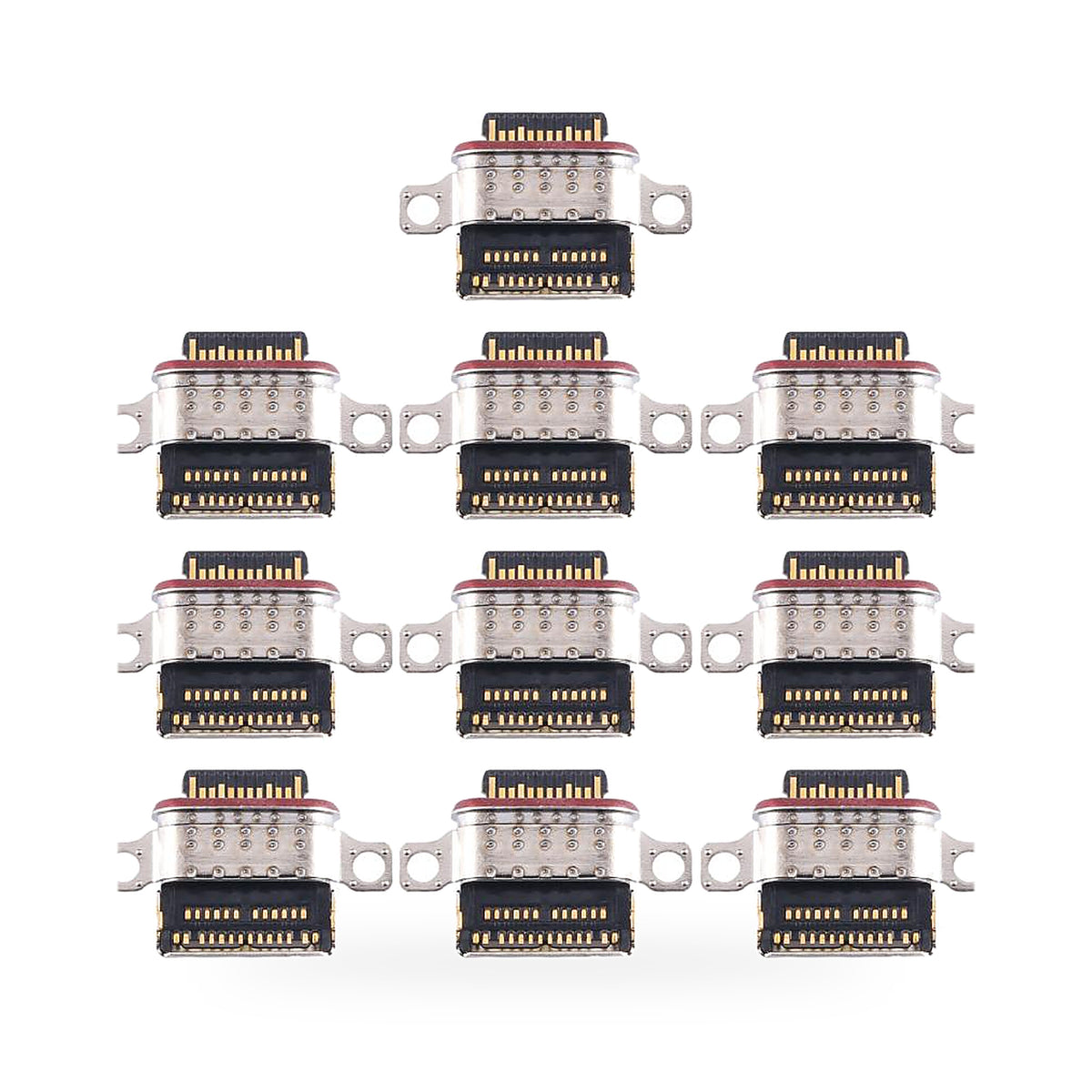 Huawei P50 Charging Port Flex Replacement - new OEM standard charging port on white background