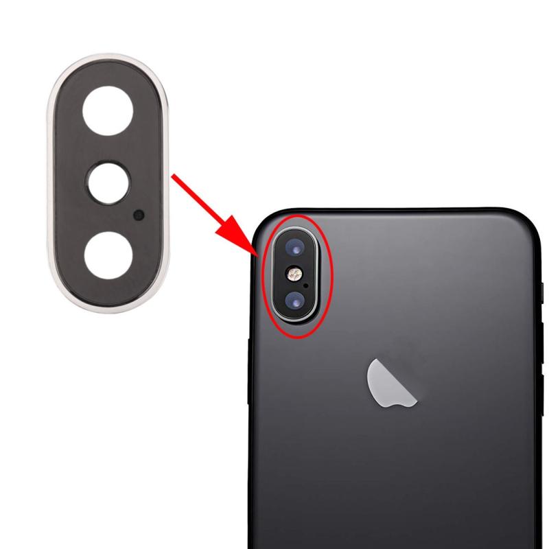 Apple iPhone X Rear Camera Lens Ring Replacement | A1865 A1901 A1902 – image 1