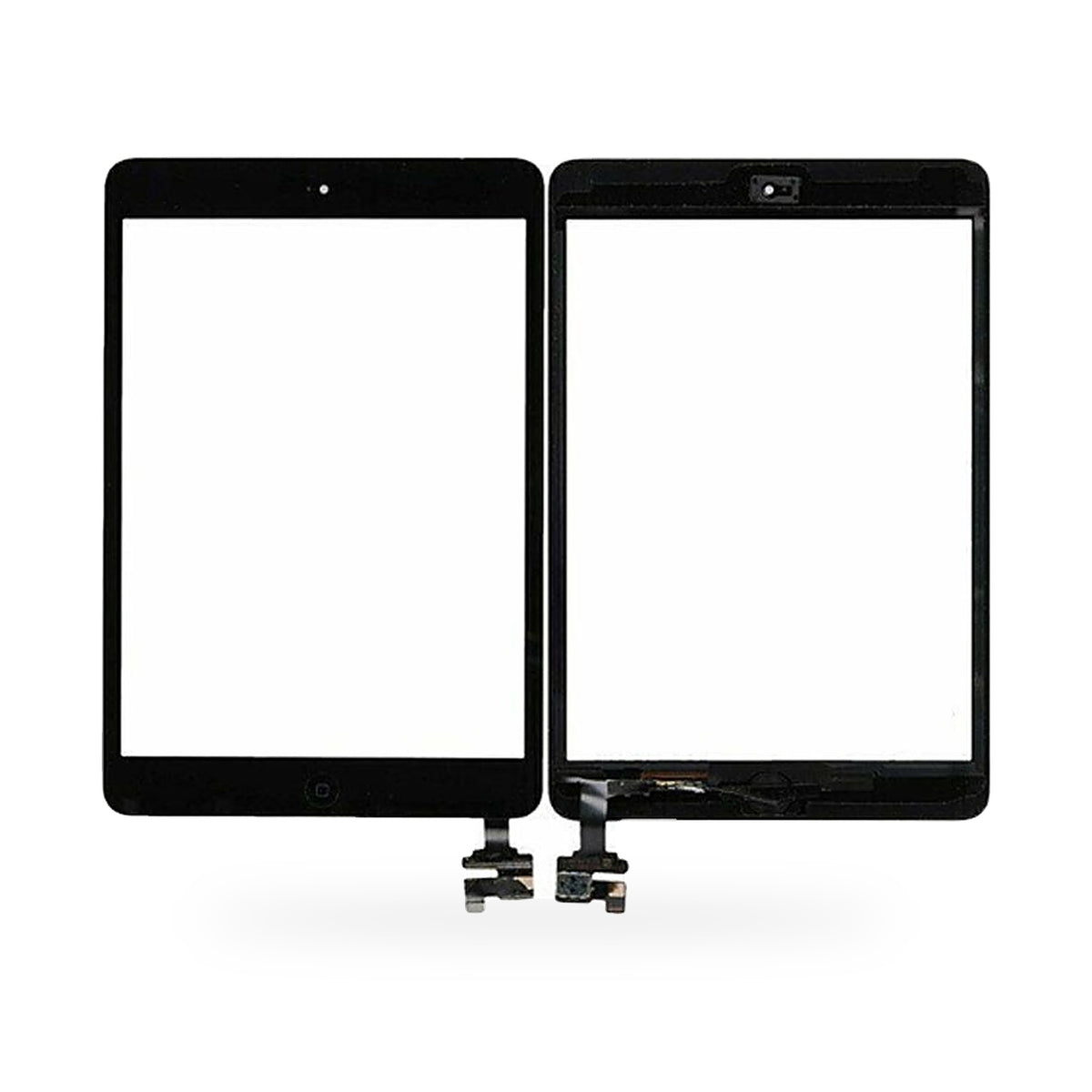 iPad Mini 3 Self Home Button Fingerprint Flex Replacement - new OEM standard button flex on white background