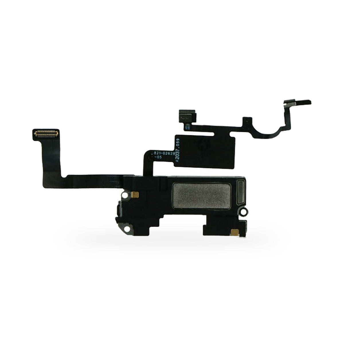 iPhone 12 Proximity Earpiece Speaker Replacement - new OEM standard earpiece speaker on white background