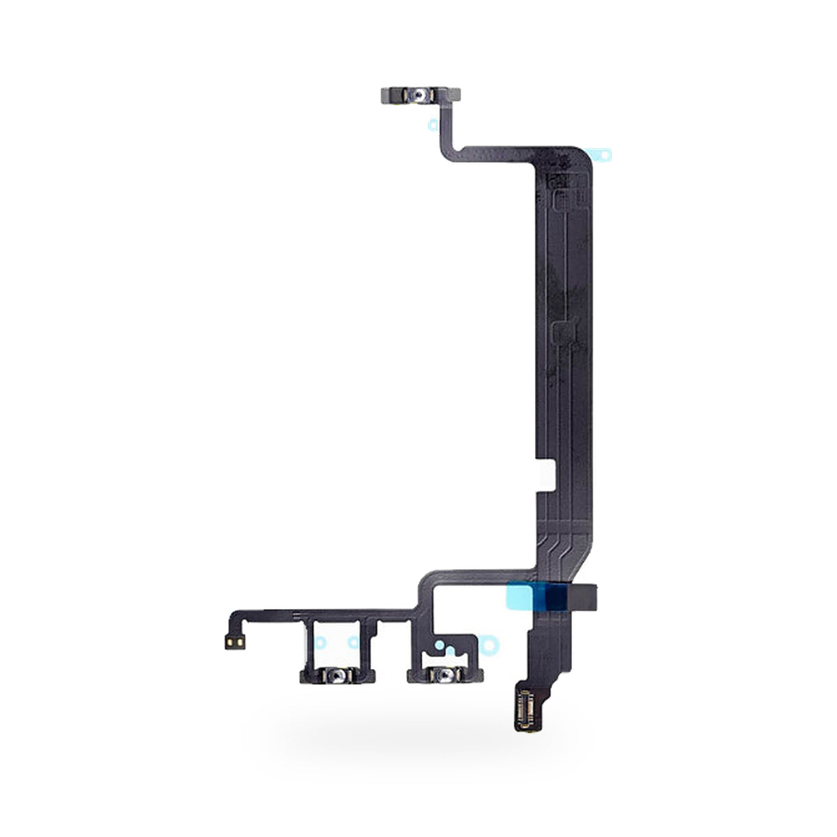 iPhone 13 Pro Mute Switch Power and Volume Button Flex Cable Replacement - new OEM standard button flex on white background