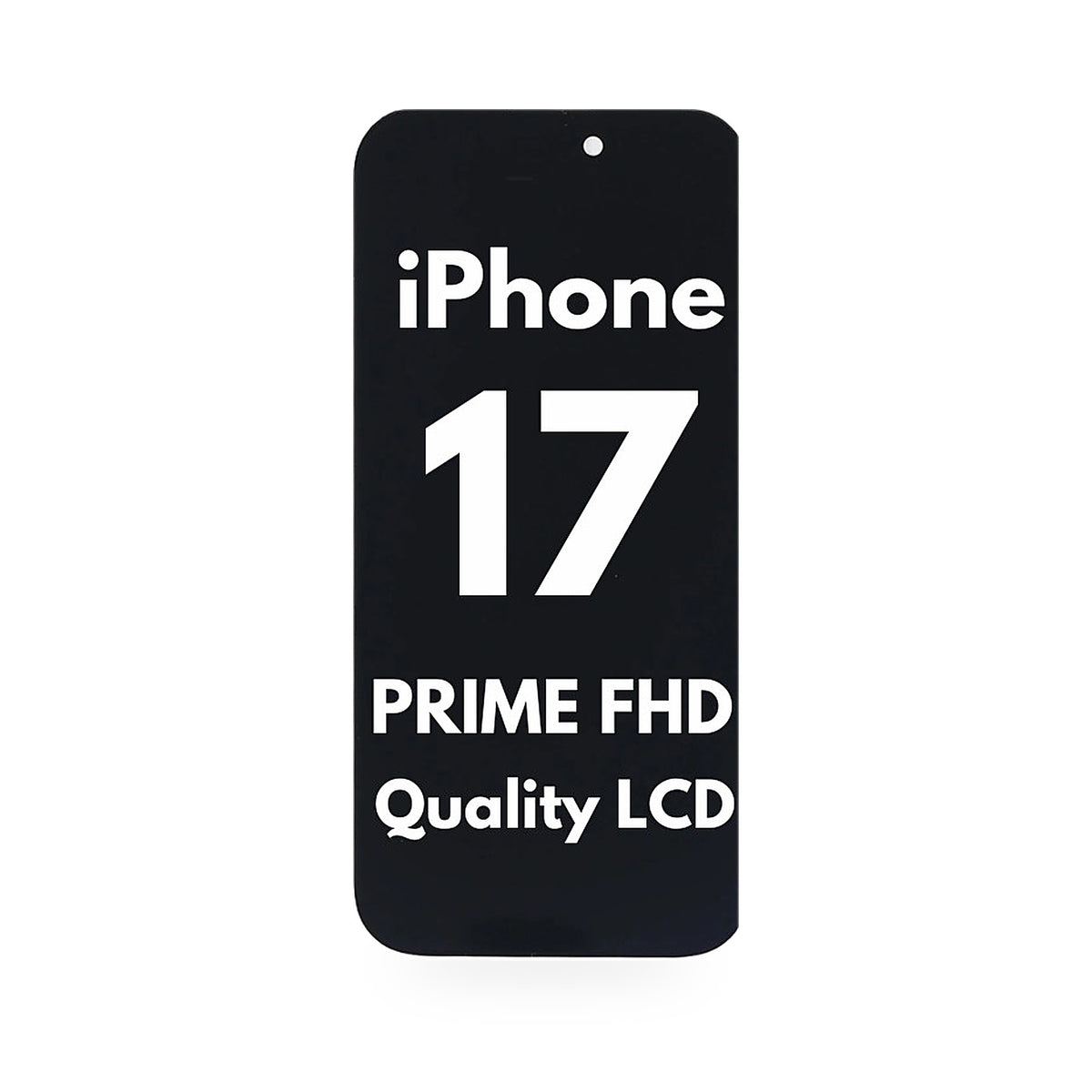 iPhone 17 Prime FHD LCD Screen and Touch Digitiser Assembly Replacement - new OEM standard screen on white background