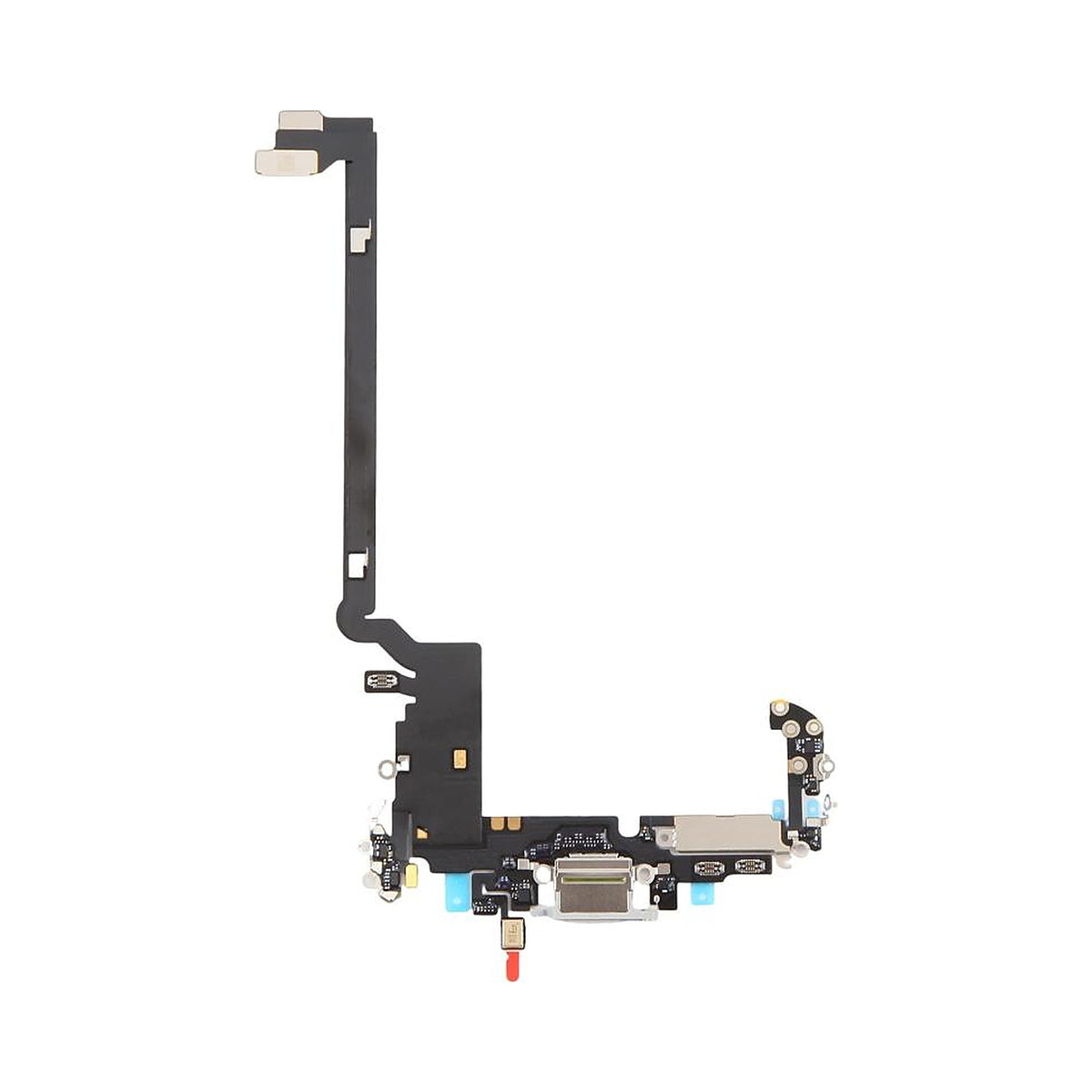 Apple iPhone 17 Pro Max charging port flex replacement in silver