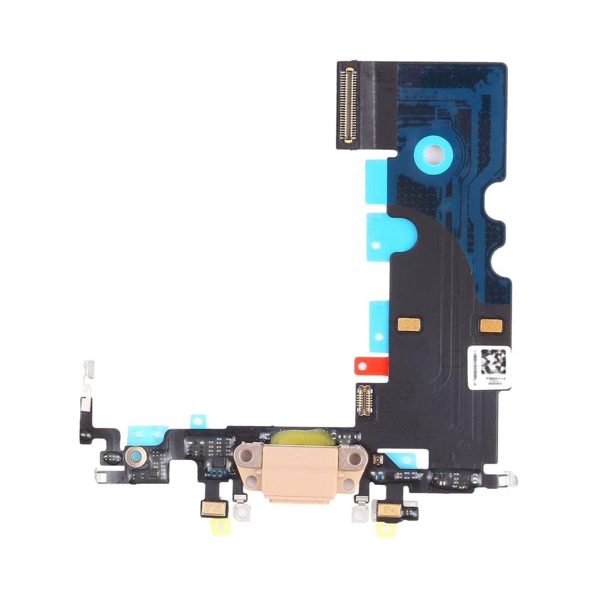 Apple iPhone 8 charging port flex cable replacement, gold