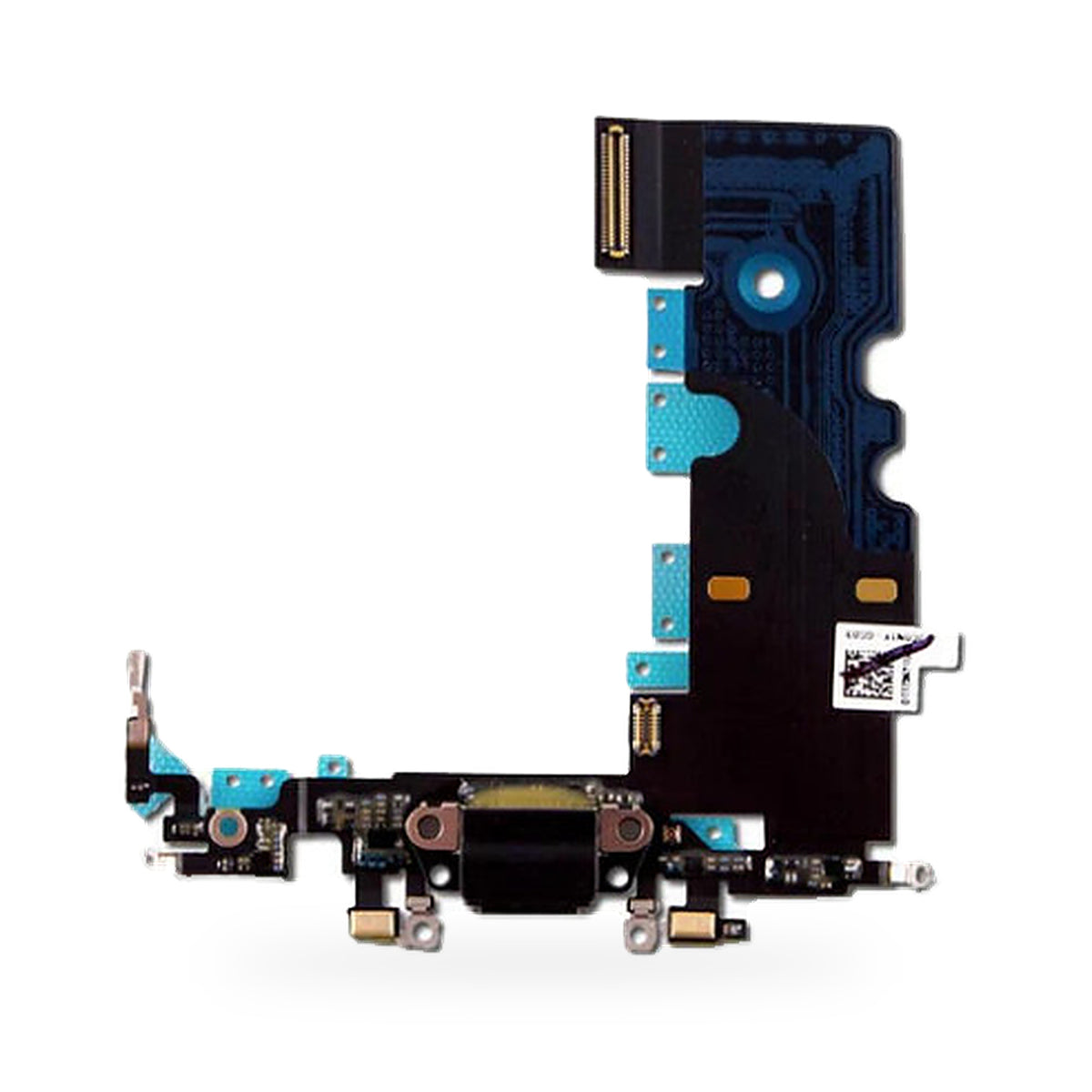 iPhone 8 / SE2 Charging Port Flex Replacement - new OEM standard charging port on white background