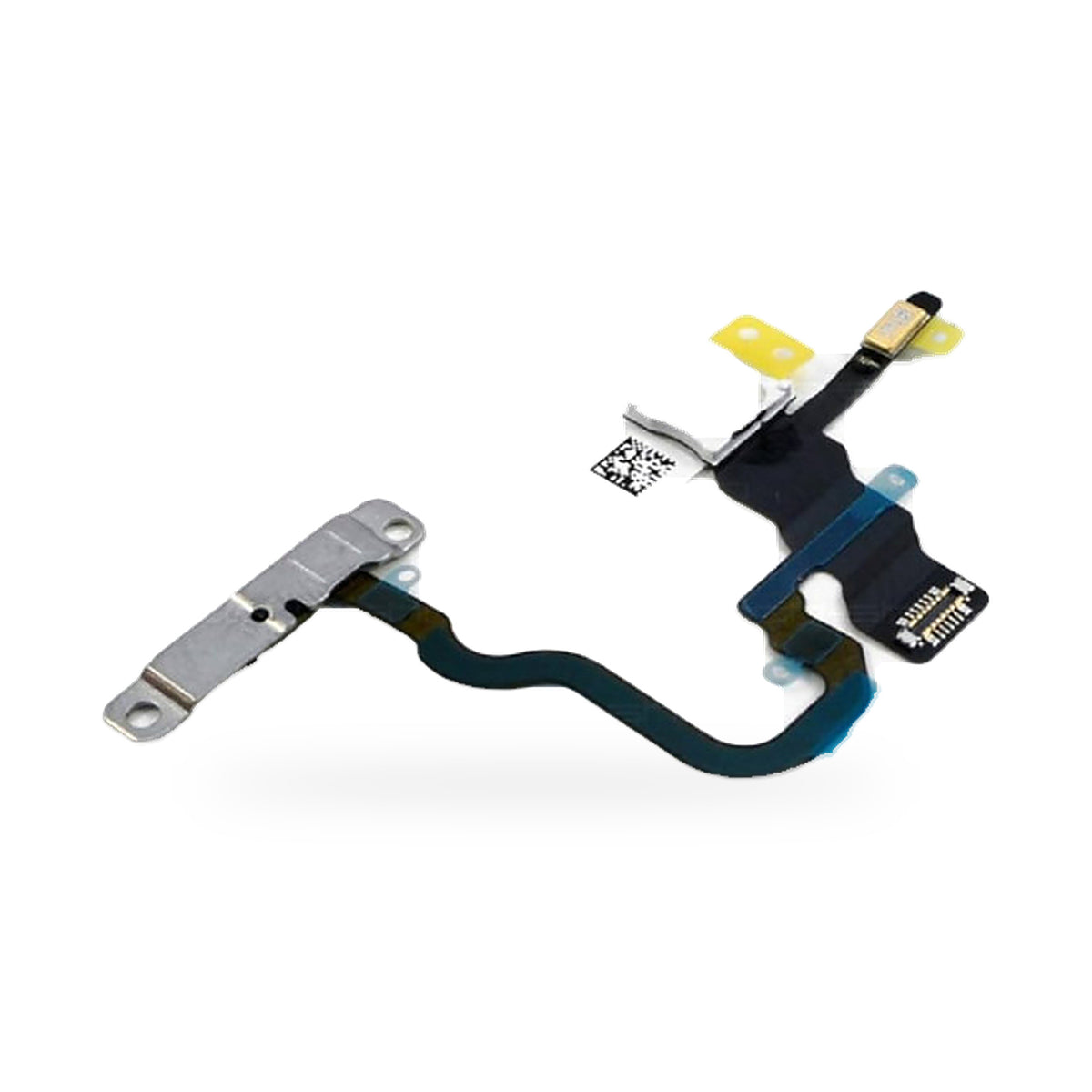 iPhone X / Switch Flash LED Torch Power Button Flex Cable Replacement - new OEM standard button flex on white background